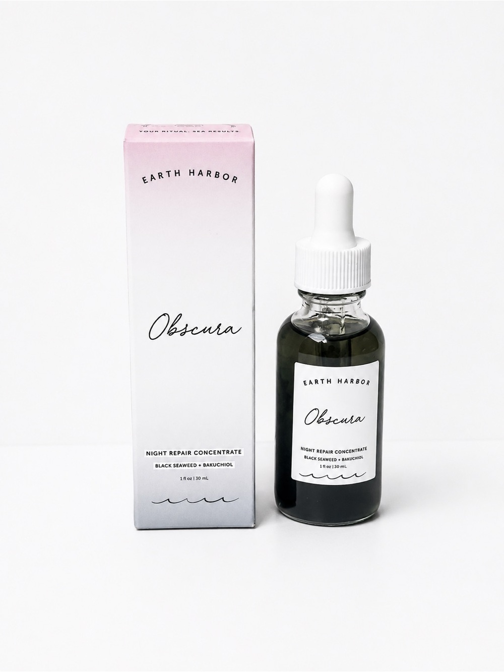 Earth Harbor OBSCURA Night Repair Concentrate – 1 fl oz / 30 mL.